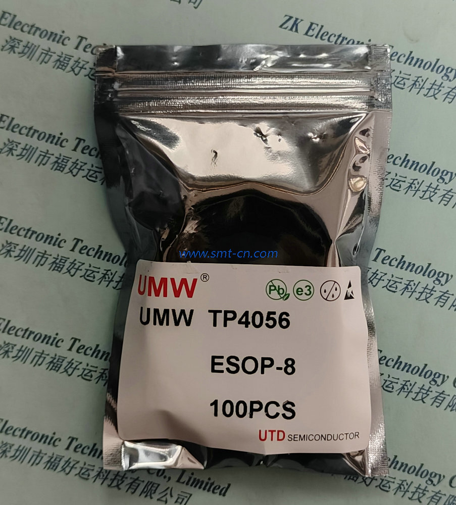  TP4056 UMW package SOP-8 instean NANJING TOP POWER ASIC TP4056 CI CHARGER BAT Li-Ion ARTICLE 1A PROTECTION - TP4056 - SOP-8 SMD